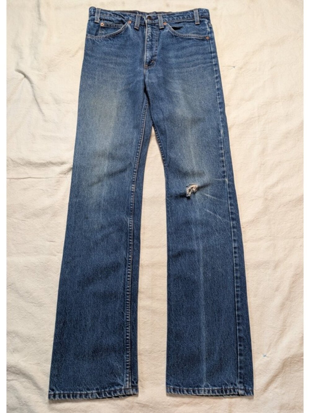 Levi's 517 Orange Tab Vintage 1989 USA Made 32x36 (Actual 31x35) Grunge Bootcut